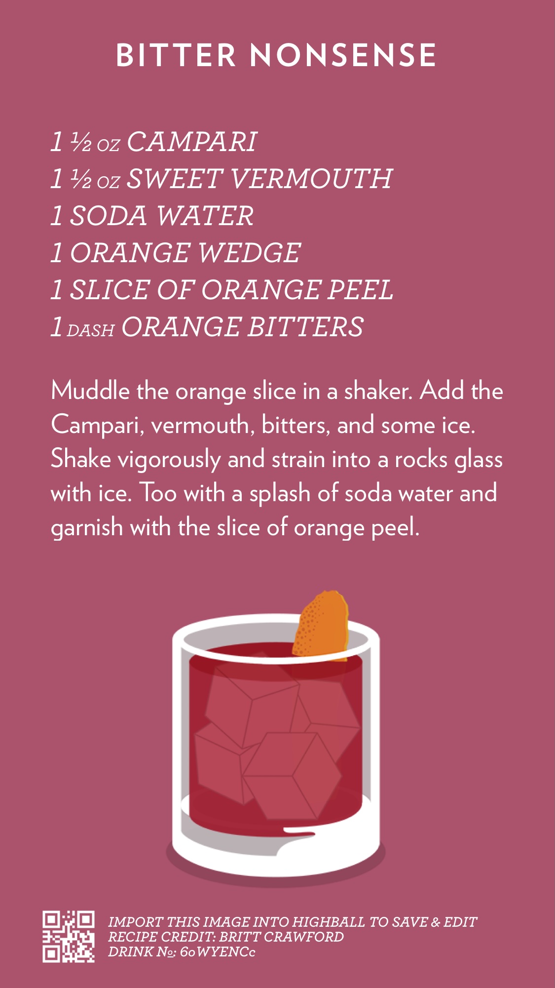 Recipe for Bitter Nonsense